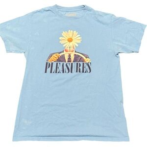 Pleasures short sleeve crewneck tee. Size M. GUC